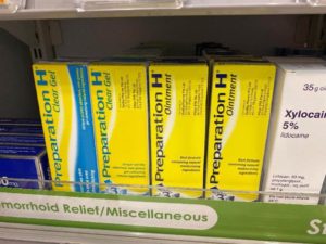 Preparation H Clear Gel and Ointment
