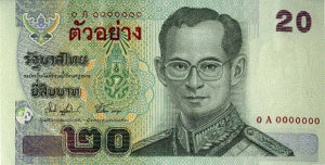 20 Baht Notes (Series 15)