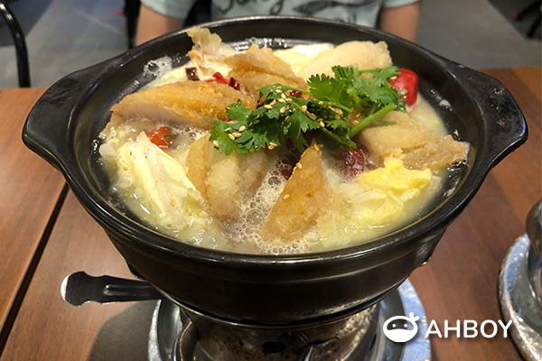 Chicken Hotpot - Fish in a pot