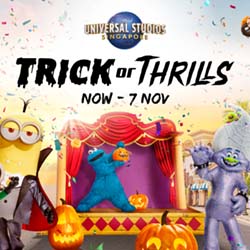 Universal Studios Singapore - Trick or Thrills