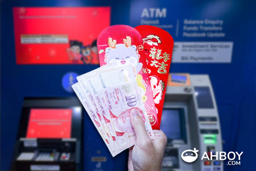 POSB CNY Pop-up ATMs - Withdraw New Notes