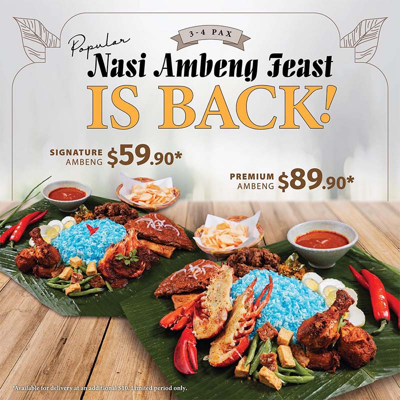 Where to eat for Iftar - Delivery or Self-Collection or Dine-in - Nasi Ambeng Feast