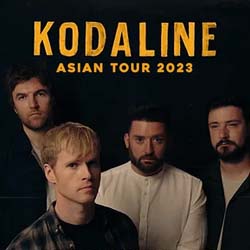 Kodaline Asian Tour 2023 - Kodaline Singapore Concert 2023