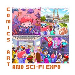 Comics Art and Sci-Fi Expo 2023