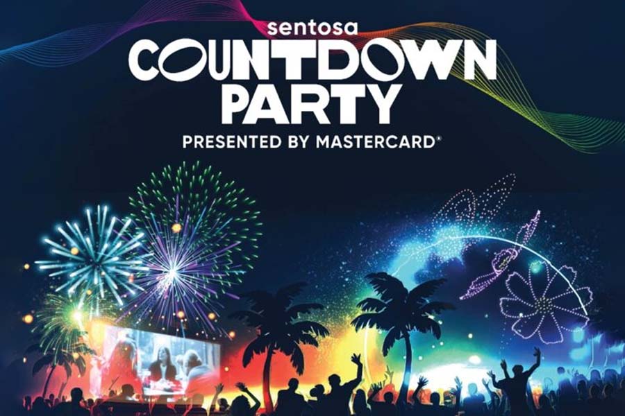 List of New Year’s Eve (NYE) countdown parties in Singapore 2023 / 2024 - Sentosa Countdown Party