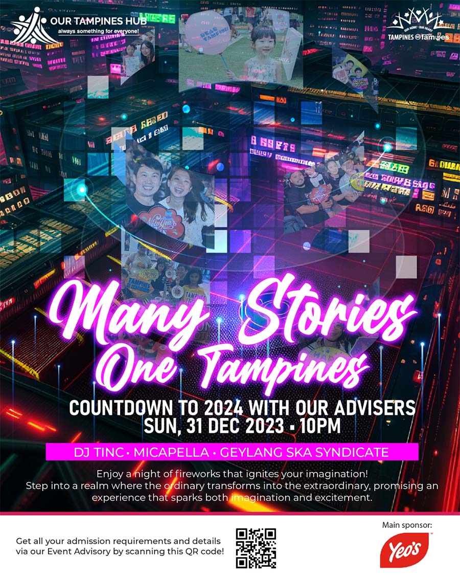 Our Tampines Hub Countdown 2024 - Many Stories One Tampines