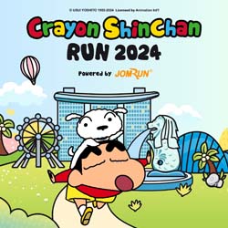 Crayon Shinchan Run 2024 Singapore - 新加坡蜡笔小新赛跑2024
