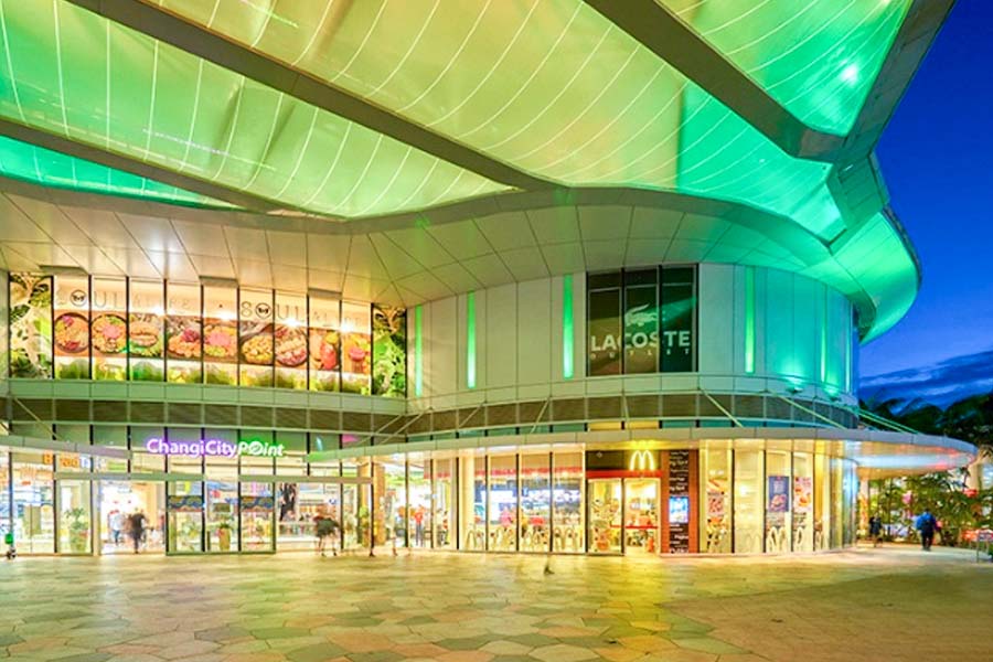 Places to visit in Singapore - Changi City Point - Outlet mall for discount sportswear, just two MRT stations from Changi airport