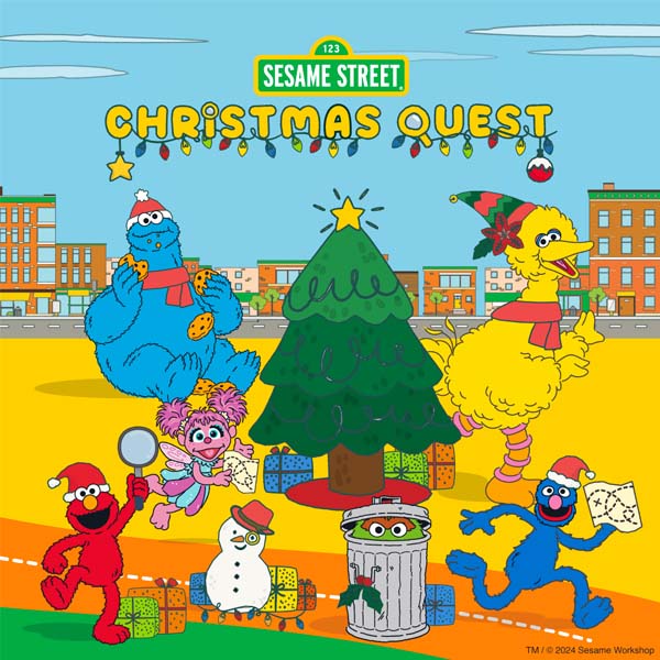 2024 Sesame Street Christmas Quest Singapore - 3.4km Elmo Jolly Quest